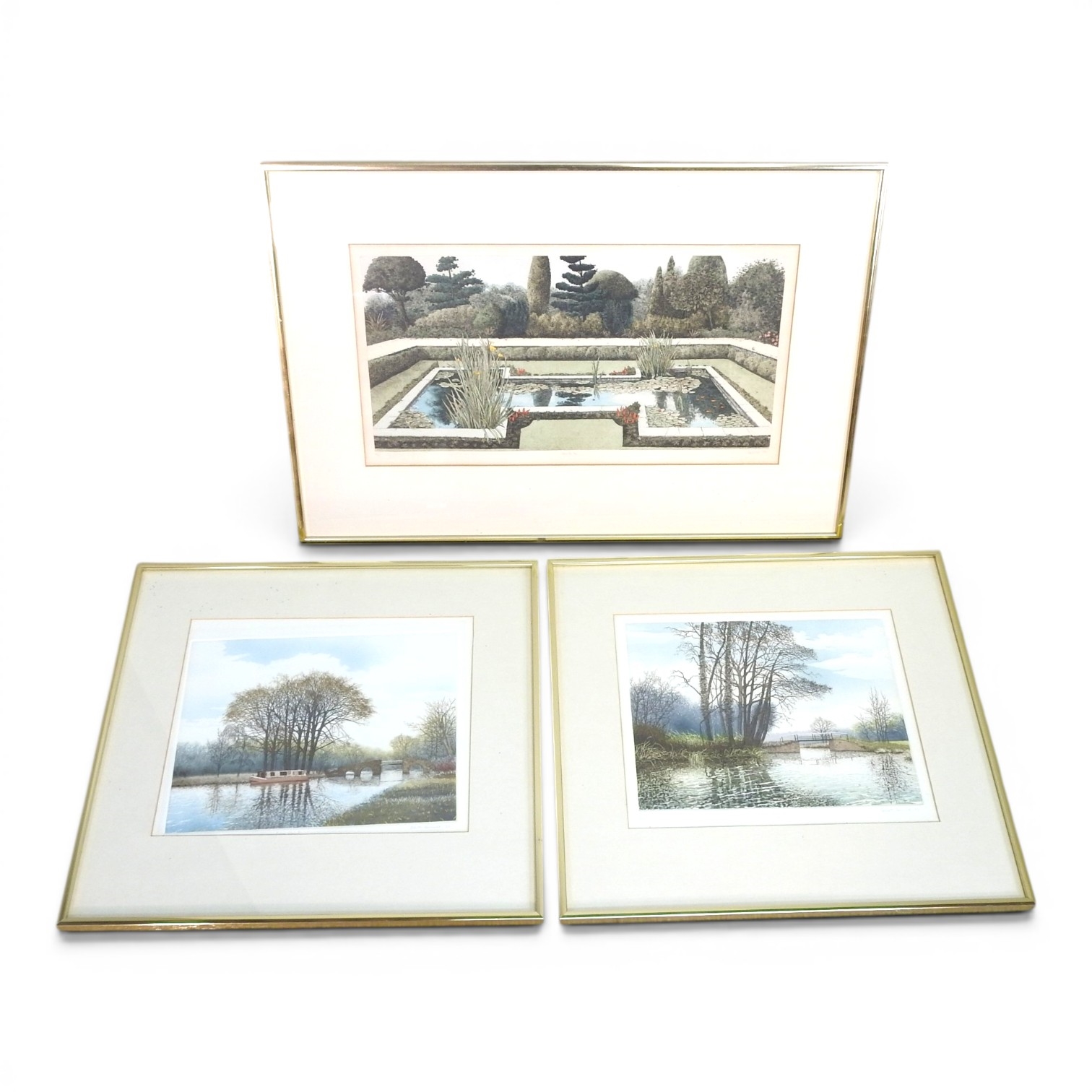 Gilbert Browne | Rockcliffe Pool, River Way I and the companion River ...