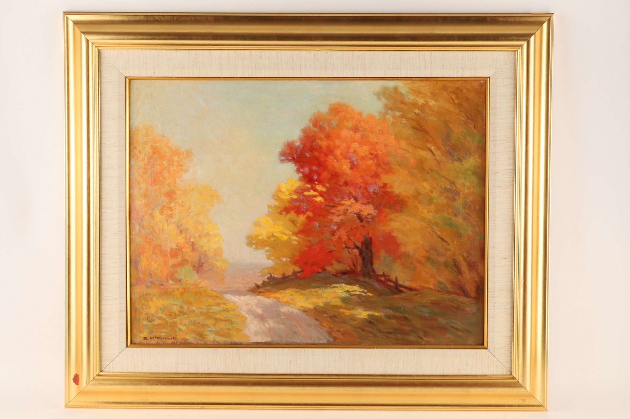 Stuart McCormick | Autumn Road – Glengarry 1945 (1945) | MutualArt