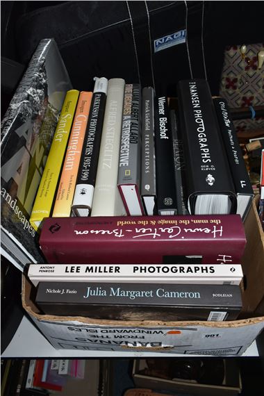 ONE BOX OF PHOTOGRAPHY BOOKS - Henri Cartier-Bresson