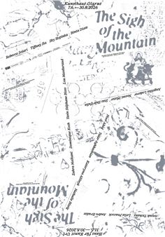 The Sigh of the Mountain - On Echoes and Traces in Our Landscapes