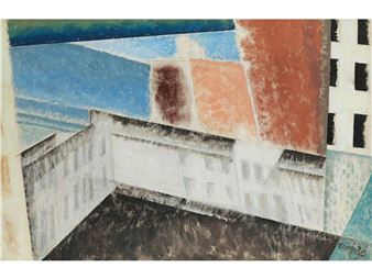 NEW YORK, ARCHITECTURAL COMPOSITION I, 1940