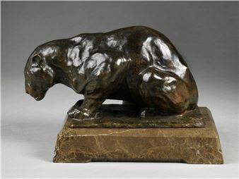 JAGUAR ACCROUPI, PETIT MODÈLE