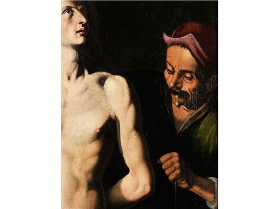 Maestro Del Samaritano | THE MARTYRDOM OF SAINT SEBASTIAN (early 17th ...
