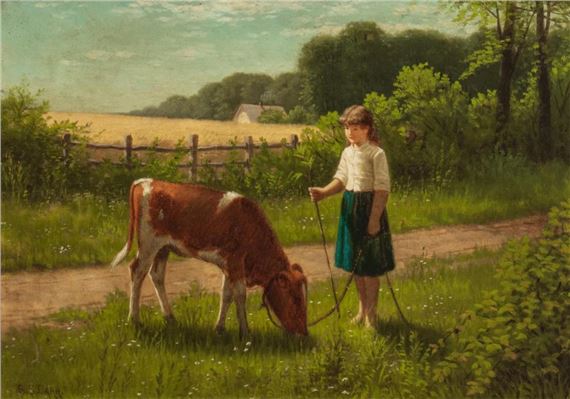 Pasture Scene - Samuel S. Carr