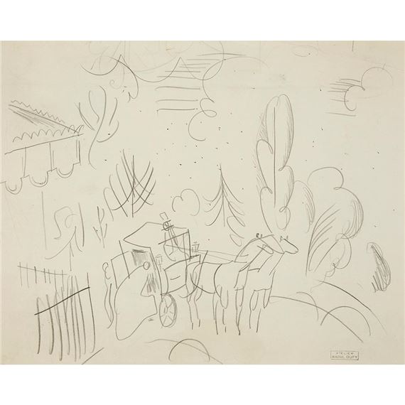 Raoul Dufy | Promenade a Nice (1926) | MutualArt