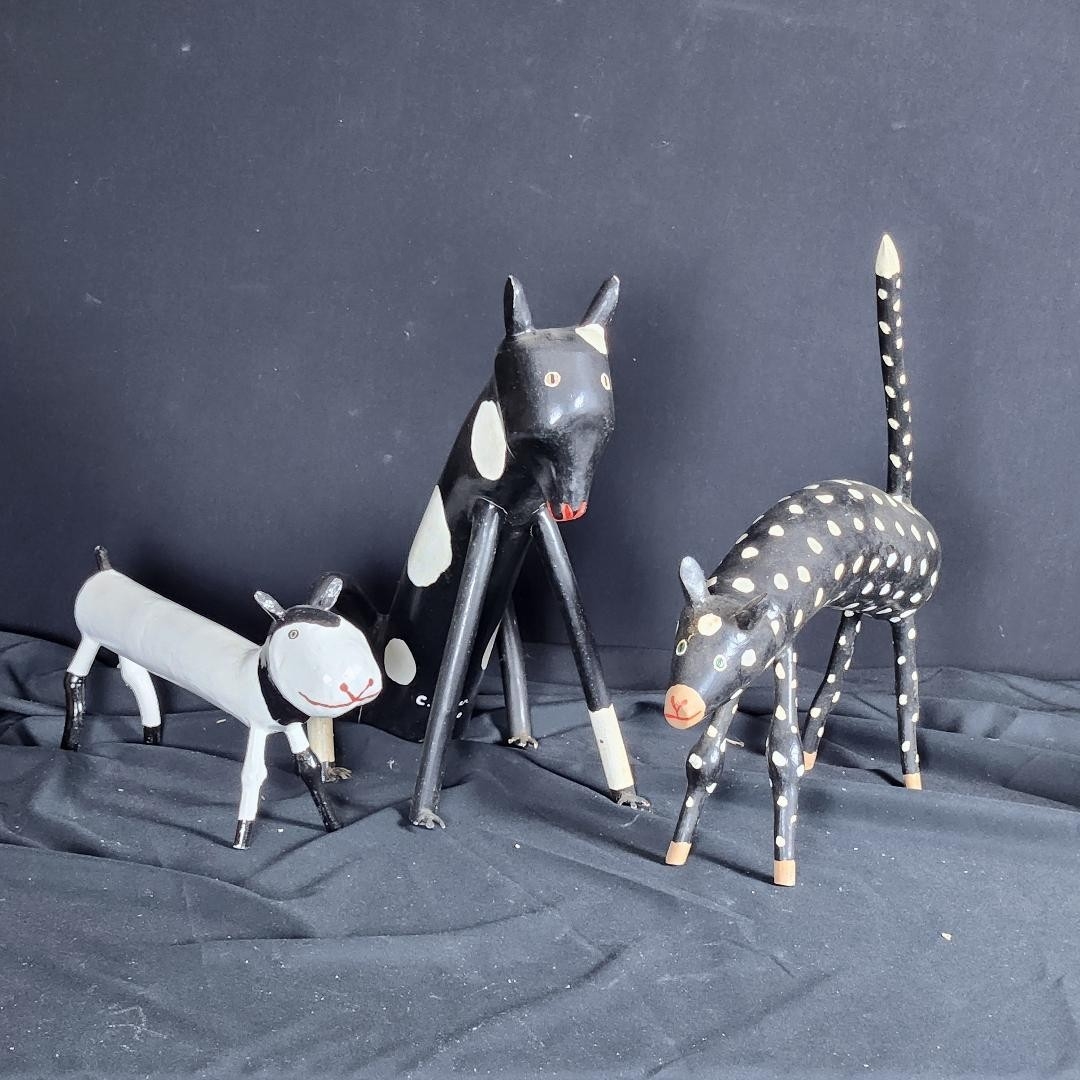 Artwork by Calvin Cooper, Kentucky Folk Artist, Made of Wood carving sculpture