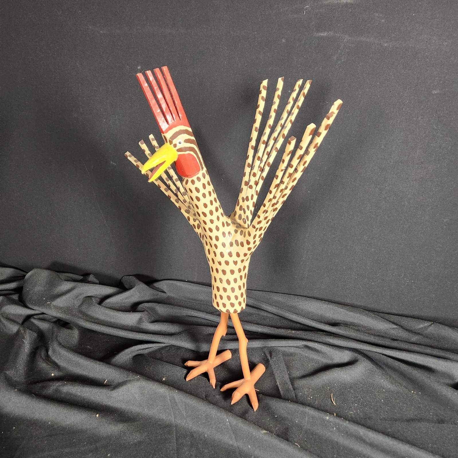Artwork by Calvin Cooper, Kentucky Folk Artist, Made of Wood carving sculpture