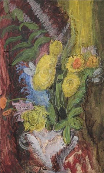 STILL LIFE WITH FLOWERS - Vera Cuningham