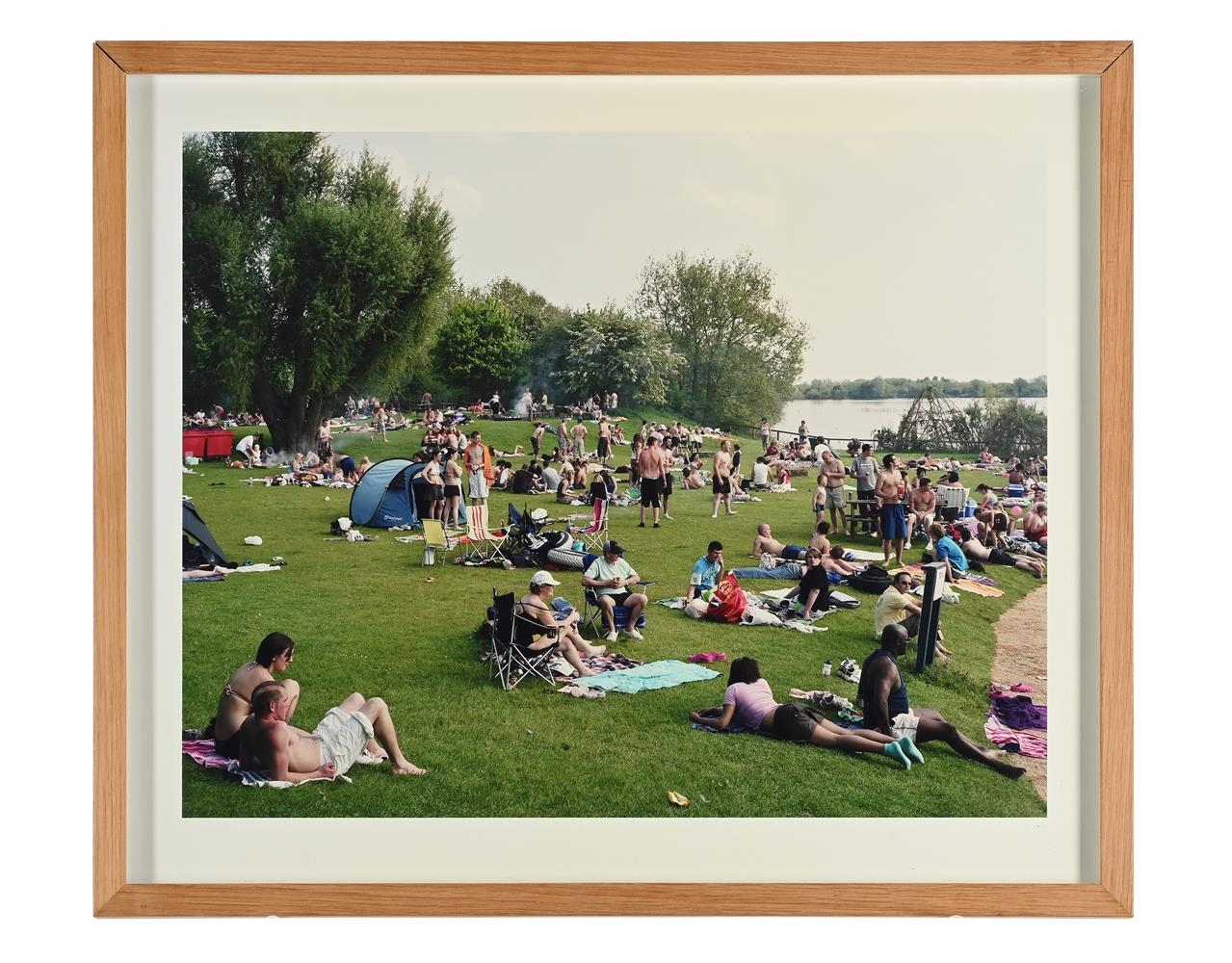 Artwork by Simon Roberts, KEYNES COUNTRY PARK BEACH, SHORNECOTE, GLOUCESTERSHIRE, 11 MAY 2008, Made of Chromogenic print