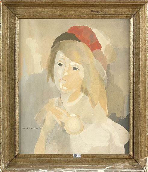 Marie Laurencin (園遊会)少し子供じみて・・・ Untitled by Marie