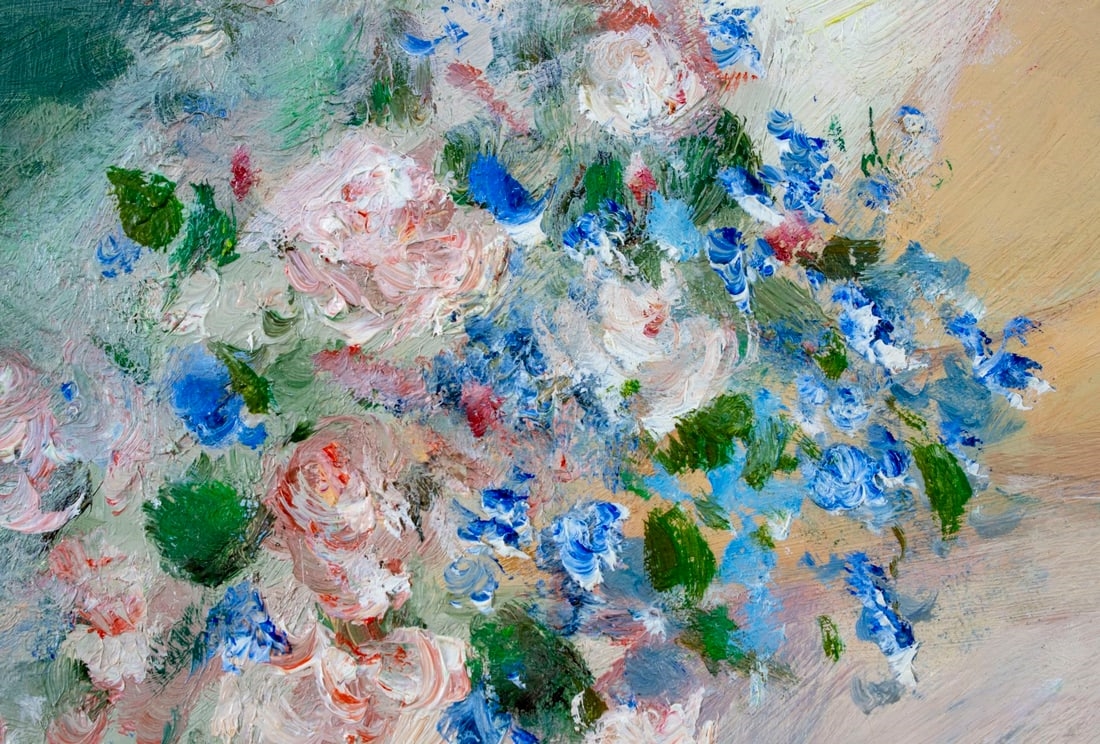 Marion Rice | Ballerina with Flowers | MutualArt