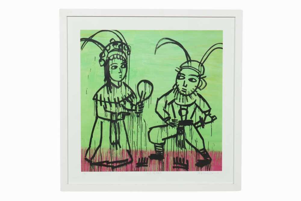 Artwork by Zhong Chen, Kung Fu, Made of Giclee print