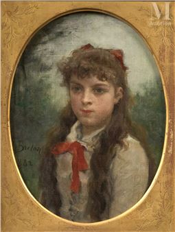 Jeune fille, nièce de l'artiste Picture