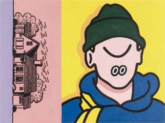 【サイン有】FACE OKA × TOKION こけし Face Oka | 60 Artworks at Auction | MutualArt