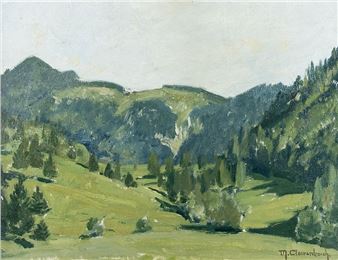 Sommer im Tal - Max Clarenbach