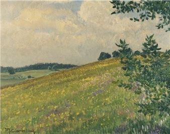 Blühende Wiesen im Sauerland - Max Clarenbach