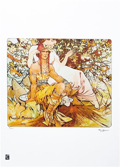 A・ Mucha EA 12/30　美術品／ Alphonse Mucha Auction Results: Past Sales & Hammer Prices