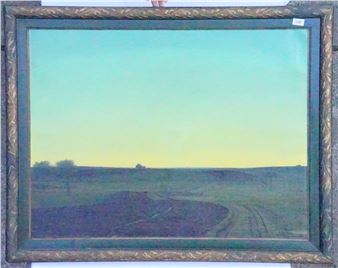 Neusachliche Ackerlandschaft im Morgenlicht Picture