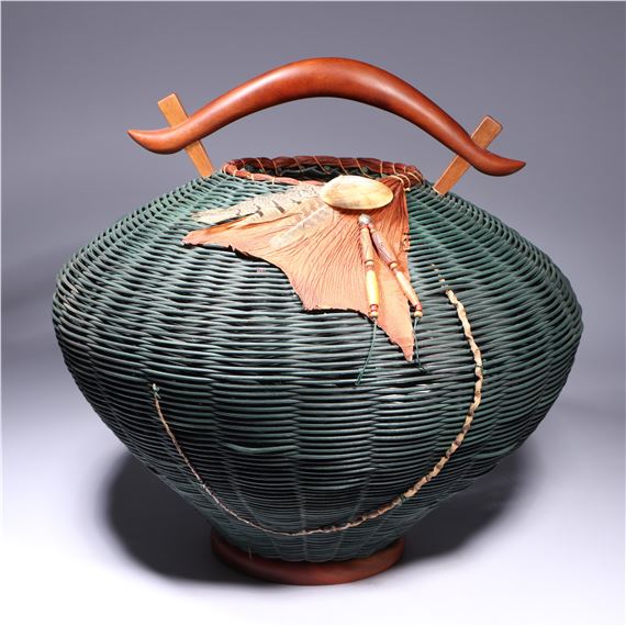Peggy and Joe Henderson Pagoda basket - J. D. Henderson