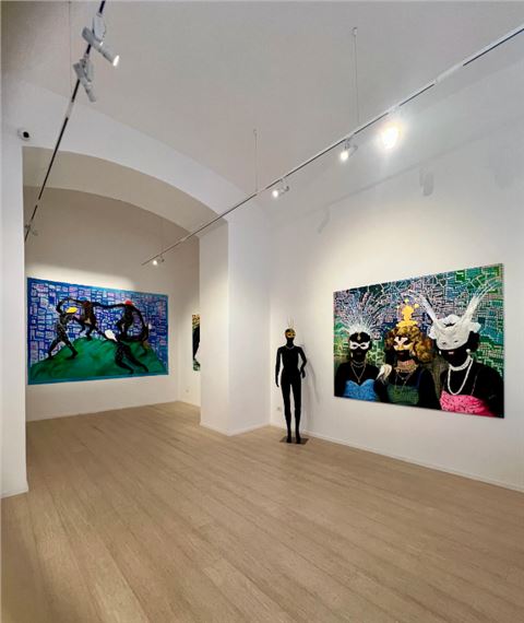 Ishmael Armarh: All the world’s a stage at Black Liquid Art