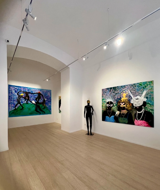 Ishmael Armarh: All the world’s a stage at Black Liquid Art