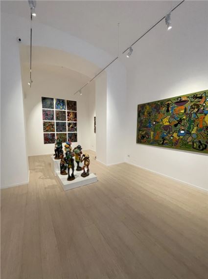 George Lilanga: Shetani, spirits and other stories at Black Liquid Art