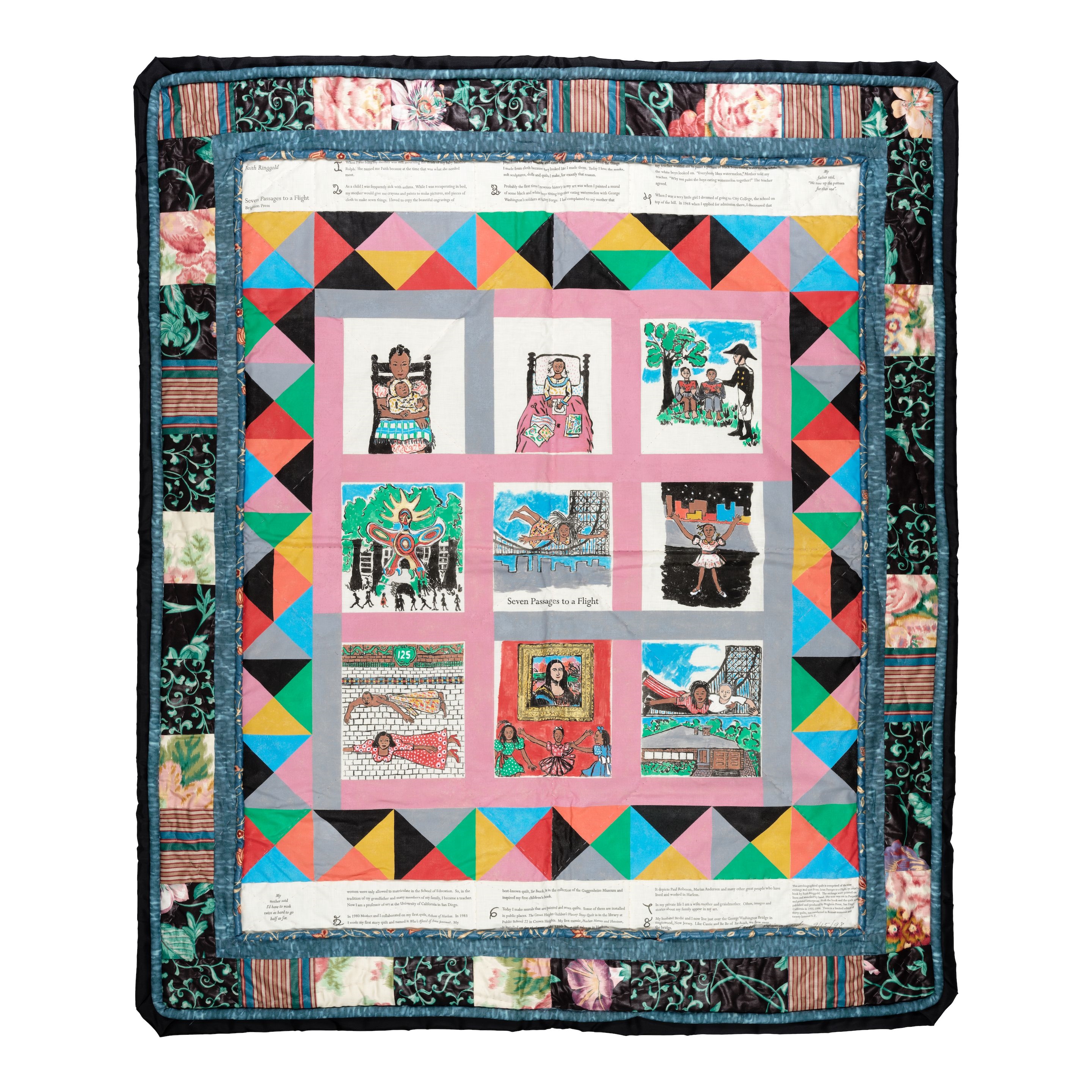 Faith Ringgold | Seven Passages to a Flight (1995) | MutualArt
