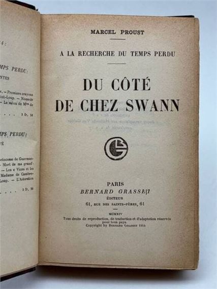 Swann's Way - Marcel Proust