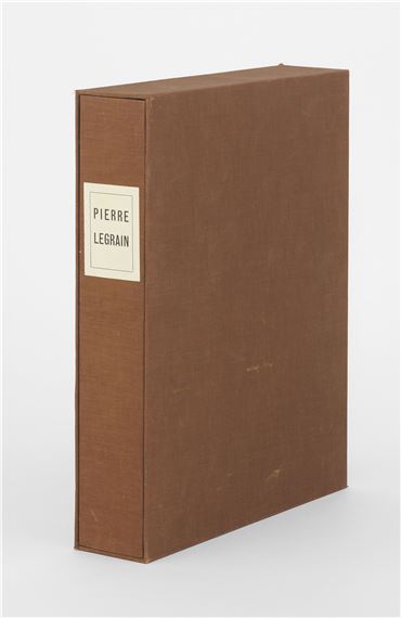 RELIURE. Pierre Legrain, Relieur. Paris, Blaizot, 1965 - Pierre Legrain