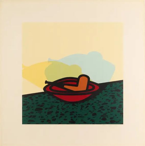 Pipe in a Bowl, (Cristea 50) - Patrick Caulfield