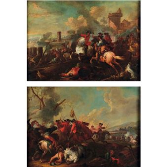 Scontri di cavalleria - Francesco Simonini