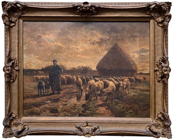 Pastora - Charles Émile Jacque