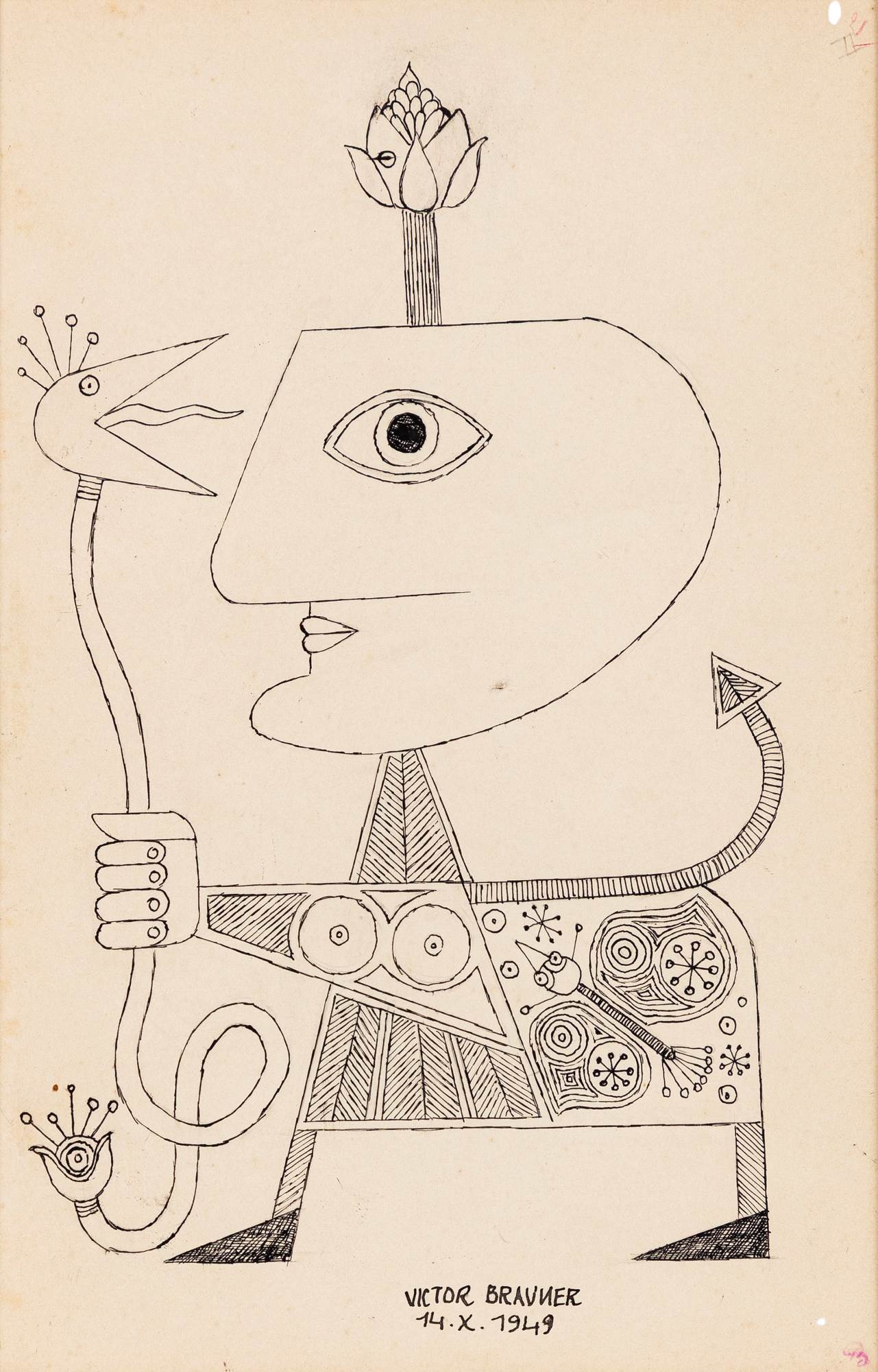 Victor Brauner | 1,339 Artworks at Auction | MutualArt