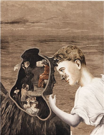 Jindrich Styrsky | Untitled (erotic collage) (1933) | MutualArt