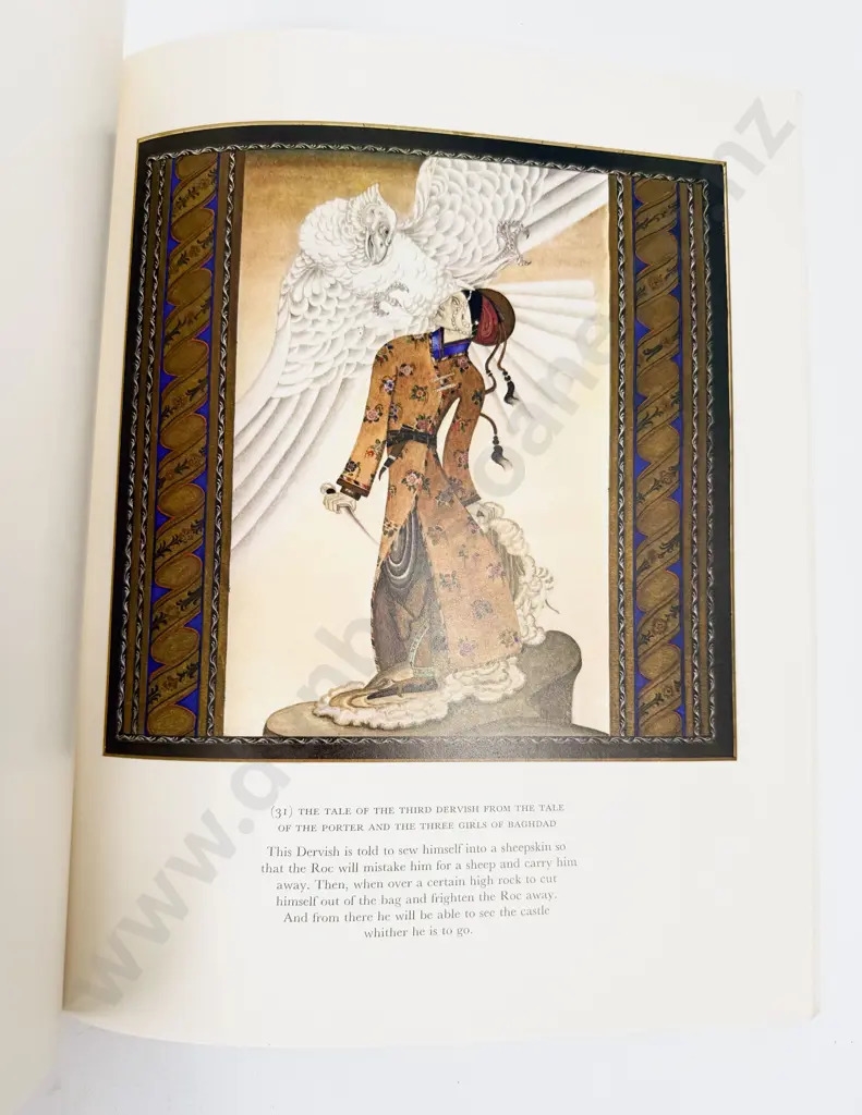 A flat-lay photograph of two illustrated books resting on a plain white surface.