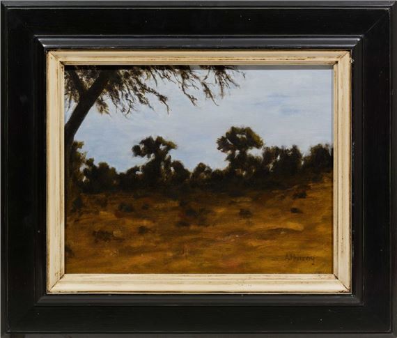 Trees in a Landscape - Andrew James Jowett Murray