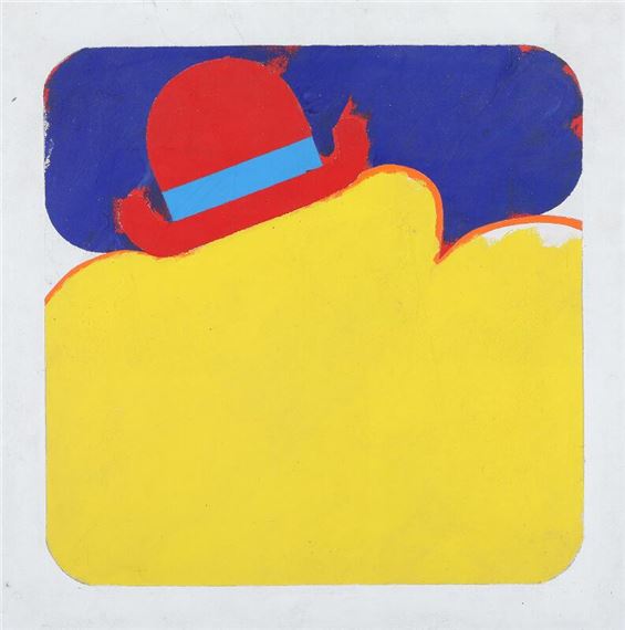 Composition with bowler hat - Per Arnoldi