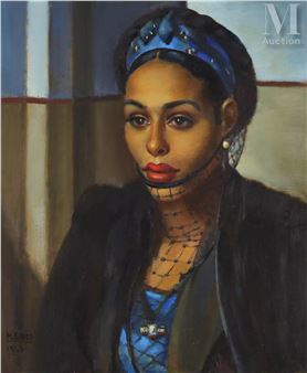 Le turban bleu