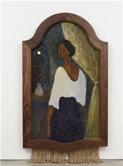 Installation view of Patrick Alston exhibition at Marian Goodman Gallery, New York.