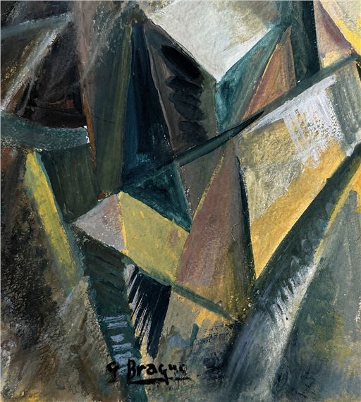 Georges Braque | Cubist Musical Composition | MutualArt
