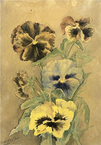 Pansies - Carl Schleicher