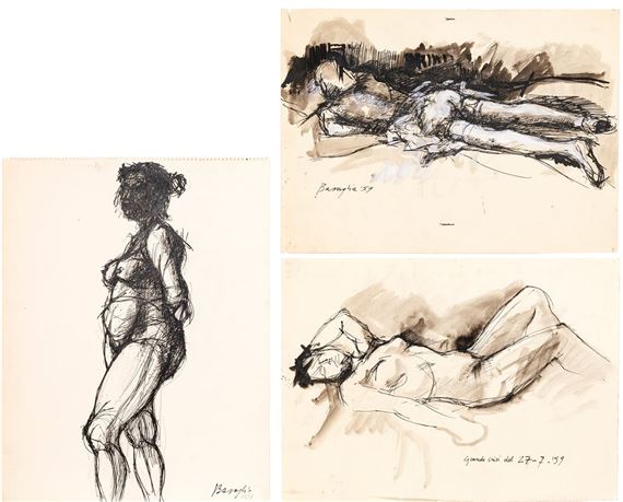 Various subjects, (1950s) - Vittorio Basaglia