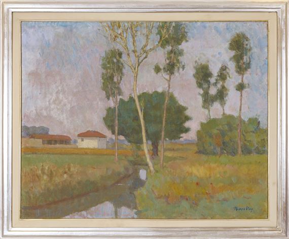 Summer (Codogno countryside) - Giuseppe Novello
