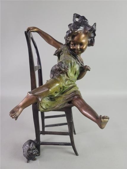 Juan Clara signed bronze sculpture - Joan Clará Ayats‏