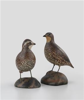 The du Mont Bobwhite Quail Pair