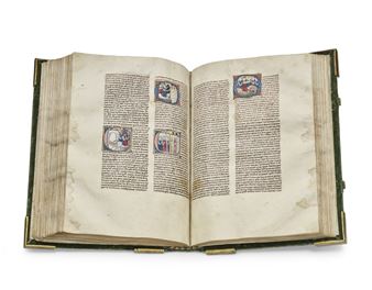The Clermont-Tonnerre Grail, in French, illuminated manuscript on vellum [Metz, c.1290-1310
