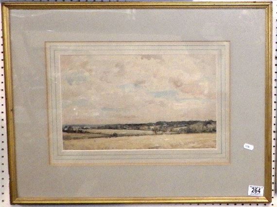 Landscape in Essex near Ongar - David Muirhead