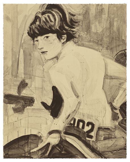 Elizabeth Peyton | DAVID HOCKNEY, AGE 32 | MutualArt