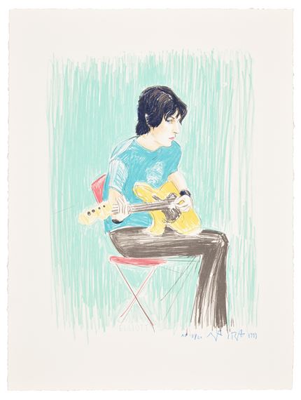 Elizabeth Peyton | DAVID HOCKNEY, AGE 32 | MutualArt