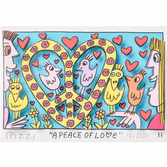 A peace of love - James Rizzi